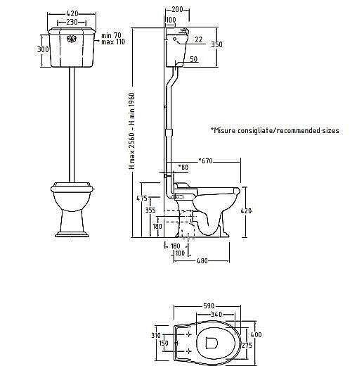 Унитаз Migliore Impero 30356 белый/хром купить в интернет-магазине Sanbest