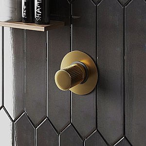 Смеситель для душа PAINI Cox grip 7GPJ690 золото матовое купить в интернет-магазине сантехники Sanbest