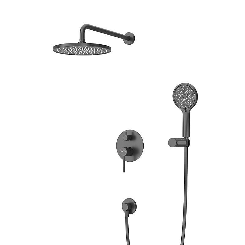 Душевая система Cezares RELAX-DSET-NOP черная матовая купить в интернет-магазине сантехники Sanbest