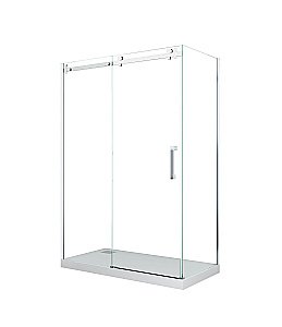 Душевой уголок CeruttiSpa CEZA'S 120x90 CEZA'S120 стекло прозрачное/профиль хром купить в интернет-магазине Sanbest