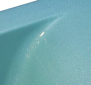 Ванна Эстет Бостон 180x74 цвет по RAL c блестками купить в интернет-магазине Sanbest