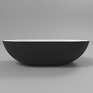 Раковина накладная WhiteCross Amber 60 0716.060035.20100 черная матовая, белая матовая купить в интернет-магазине Sanbest