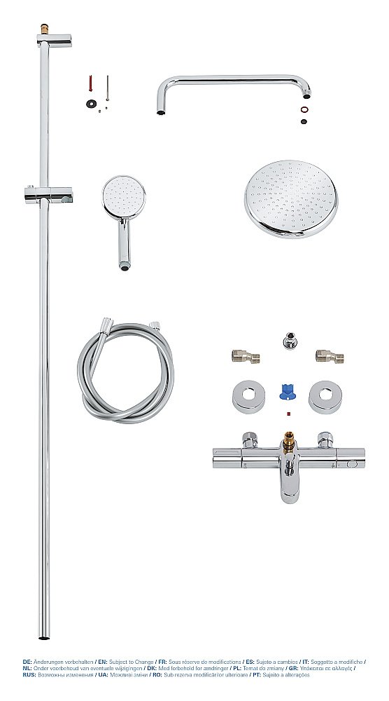 Душевая система Grohe New Tempesta Cosmopolitan System 26223001 купить в интернет-магазине сантехники Sanbest