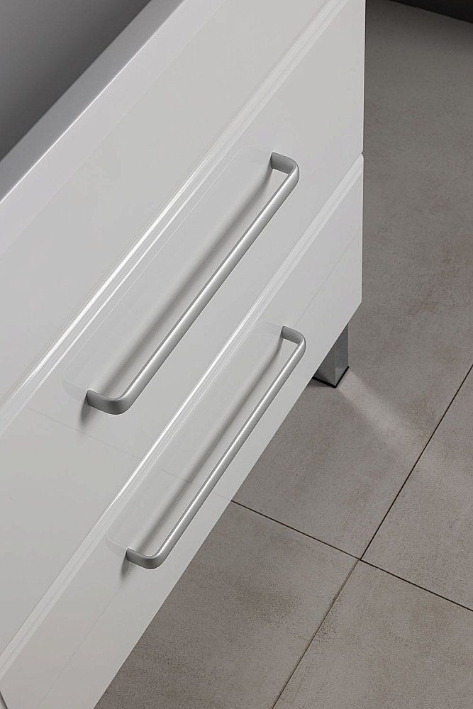 Тумба с раковиной Aquanet Лукка 302396 60 белый для ванной в интернет-магазине Sanbest