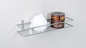 Полка-решетка Fixsen FX-730-1 хром купить в интернет-магазине сантехники Sanbest