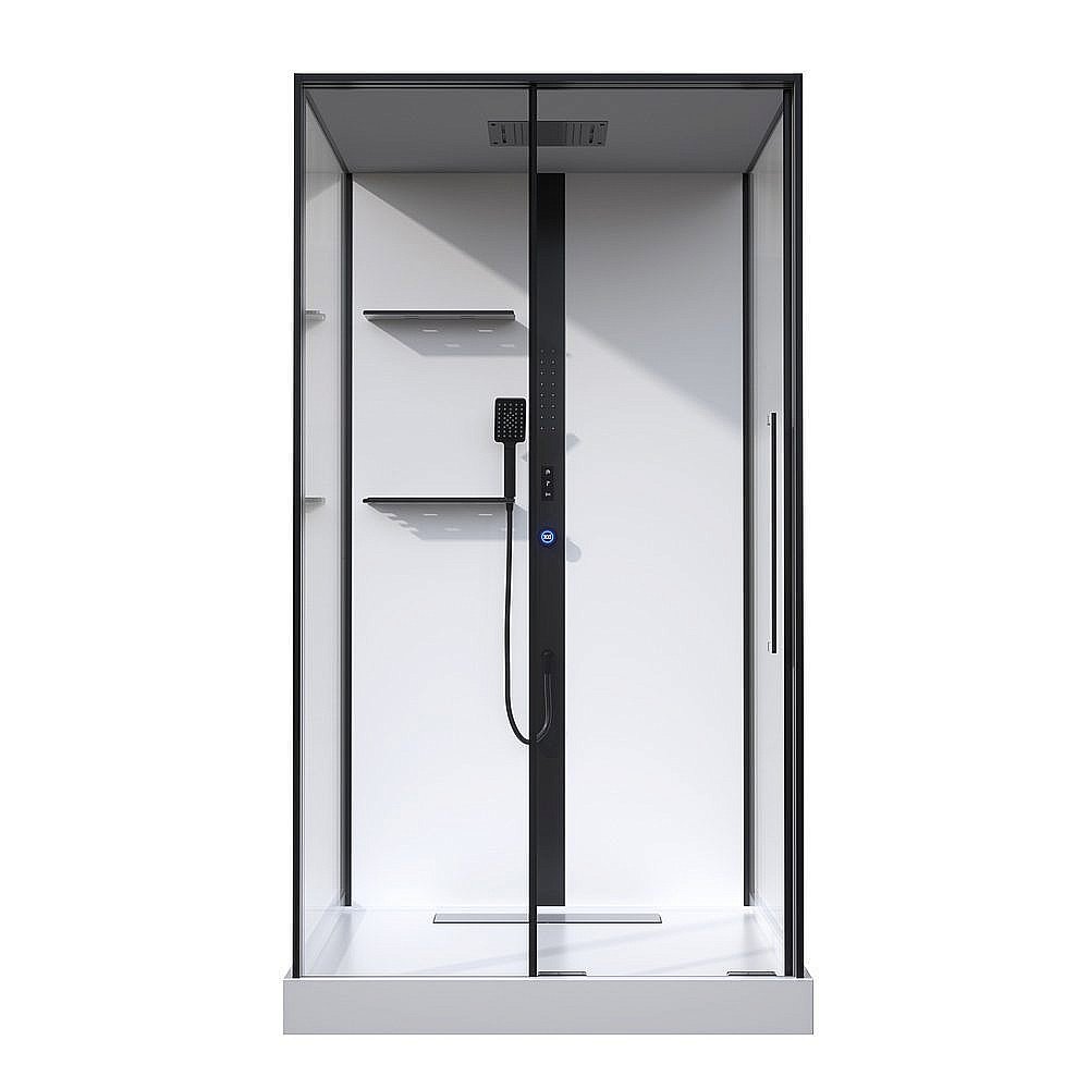 Душевая кабина Black&White Galaxy G8037 80х110 купить в интернет-магазине Sanbest