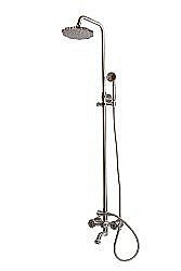 Душевая система Milacio Almeria MC.100.1SL серебро купить в интернет-магазине сантехники Sanbest