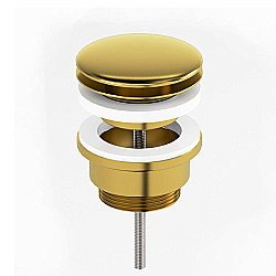Донный клапан PAINI 53PJ945TSR золото матовое купить в интернет-магазине сантехники Sanbest