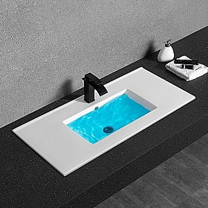 Раковина Ceramalux N 81 9080Е белая купить в интернет-магазине Sanbest