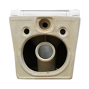 Унитаз подвесной Azario Vela AZ-2480 белый, безободковый, с крышкой микролифт, слив торнадо купить в интернет-магазине Sanbest