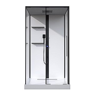 Душевая кабина Black&White Galaxy G8037 80х110 купить в интернет-магазине Sanbest