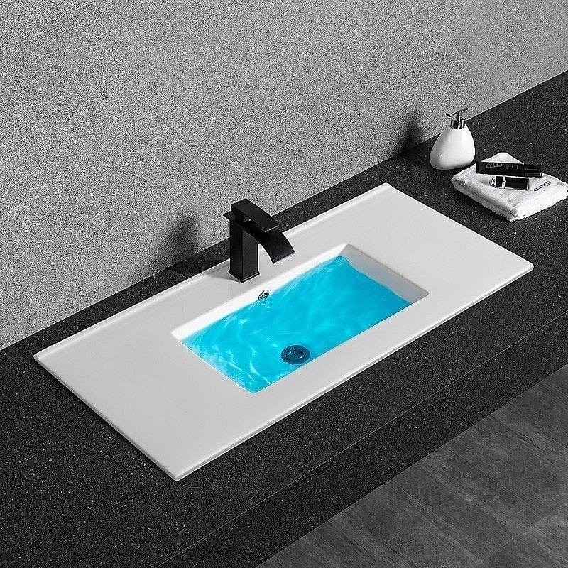 Раковина Ceramalux N 81 9080Е белая купить в интернет-магазине Sanbest