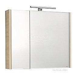 Зеркальный шкаф Roca Etna 857304445 80 дуб верона купить в интернет-магазине сантехники Sanbest