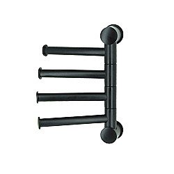 Полотенцедержатель WasserKRAFT K-1054BLACK черный Soft-touch купить в интернет-магазине сантехники Sanbest