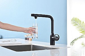 Смеситель для кухни Paulmark Urban Ur213104-AN антрацит купить в интернет-магазине сантехники Sanbest