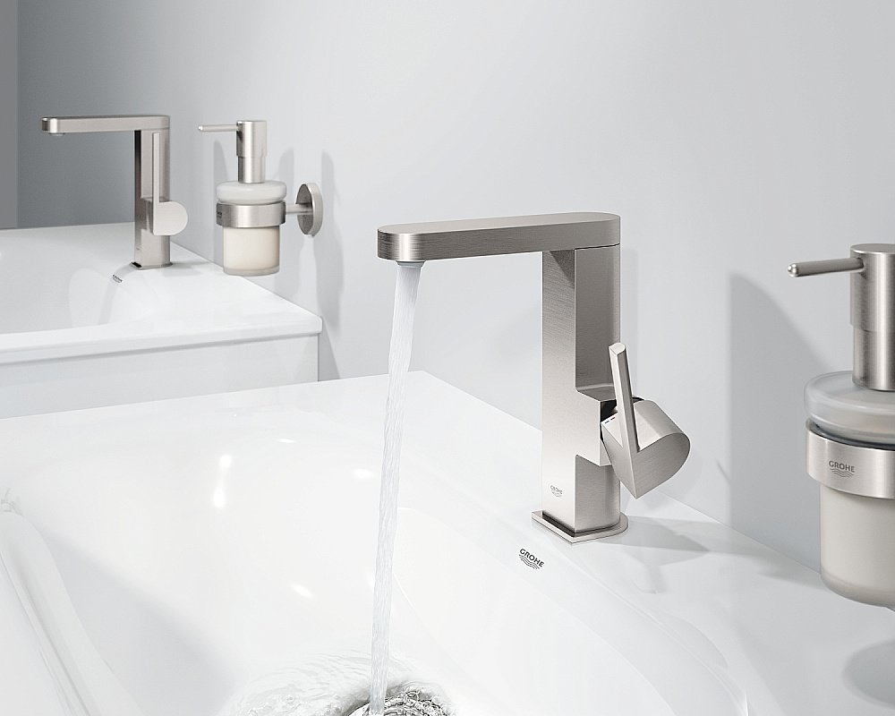 Смеситель для раковины Grohe Plus 23872003 хром купить в интернет-магазине сантехники Sanbest