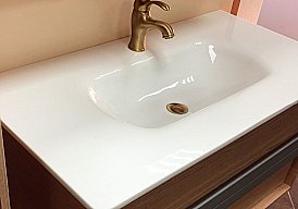 Раковина из стеклокерамики Caprigo Caprice 90 купить в интернет-магазине сантехники Sanbest