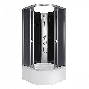 Душевая кабина Niagara Eco E80/40/TN/BK 80х80 купить в интернет-магазине Sanbest