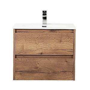 Тумба с раковиной BelBagno KRAFT 60 2C-SO/BB600ETL Rovere Tabacco для ванной в интернет-магазине Sanbest