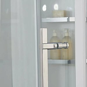 Душевая кабина Orans Diamond SR-89101LS White стекло прозрачное/профиль белый купить в интернет-магазине Sanbest