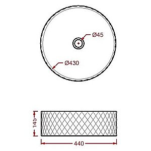 Раковина накладная Artceram ROMBO 44 OSL009 05 00 белая матовая купить в интернет-магазине Sanbest