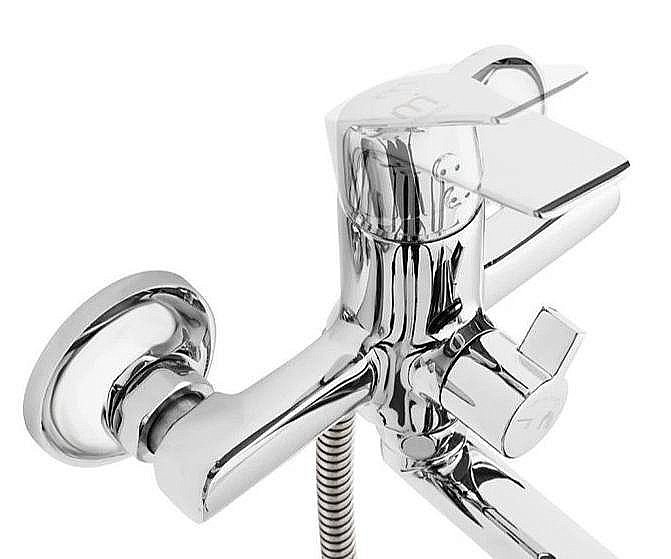 Смеситель для ванны Milardo Nelson NELSBLCM10 хром купить в интернет-магазине сантехники Sanbest