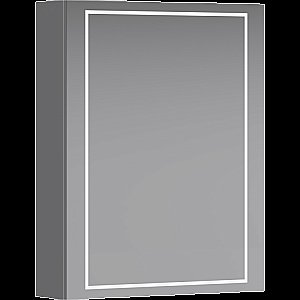 Зеркальный шкаф Aqwella Simplex 55 SLX0455L серый купить в интернет-магазине сантехники Sanbest