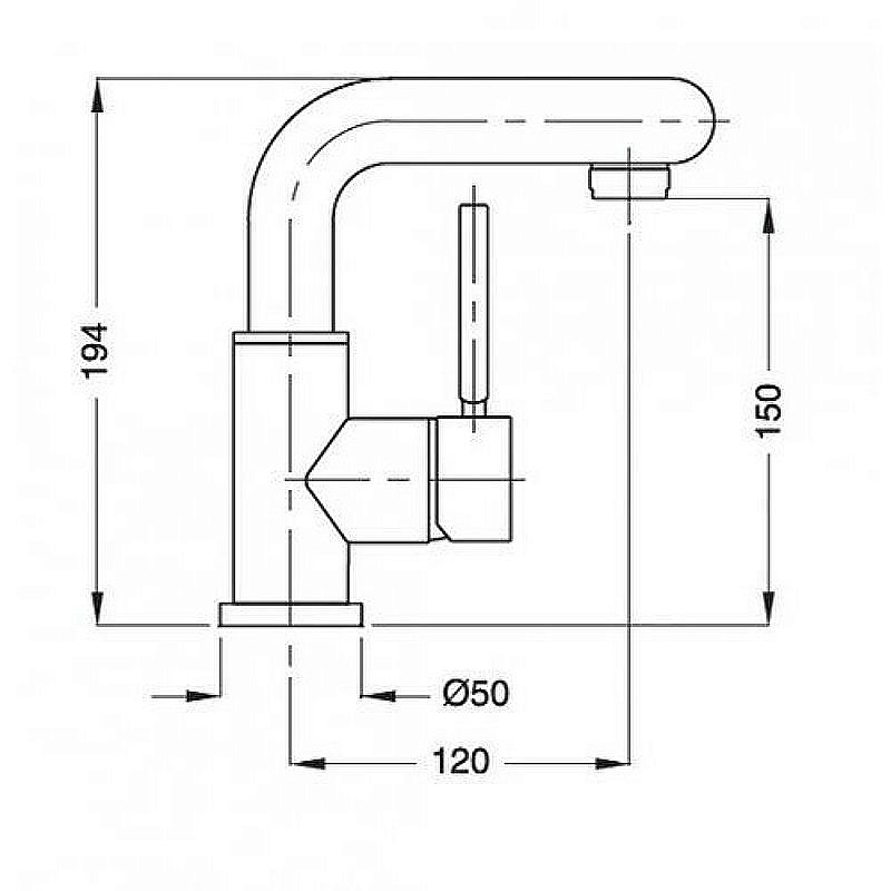 Смеситель для раковины Migliore Stone 19646 хром купить в интернет-магазине сантехники Sanbest