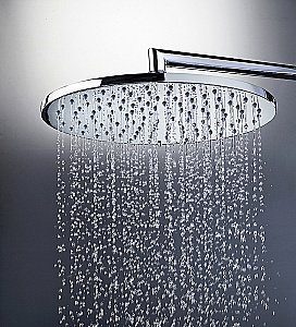 Верхний душ Bossini Cosmo H70596I.073 черный купить в интернет-магазине сантехники Sanbest