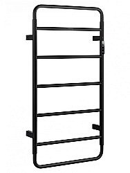 Полотенцесушитель электрический WONZON & WOGHAND WISMAR, Черный (WW-AL202-MB) купить в интернет-магазине сантехники Sanbest