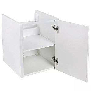 Подвесной шкаф Акватон Брук 40х50 дуб латте для ванной в интернет-магазине сантехники Sanbest