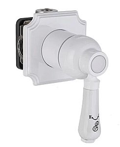 Смеситель для душа Elghansa Terrakotta 34C1186-White белый купить в интернет-магазине сантехники Sanbest