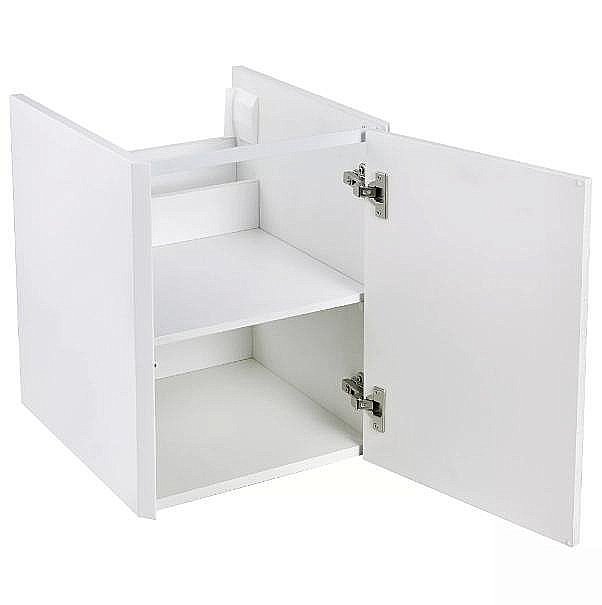 Подвесной шкаф Акватон Брук 40х50 дуб латте для ванной в интернет-магазине сантехники Sanbest