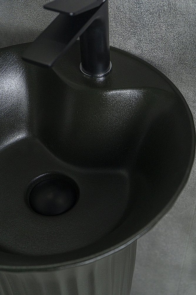 Раковина напольная Gid Autonomo 41 Nb132bg 81114 черная графит купить в интернет-магазине Sanbest