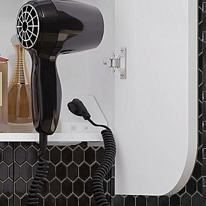 Зеркальный шкаф Опадирис ЭЛЕГАНС 00-00006755 70 белый купить в интернет-магазине сантехники Sanbest