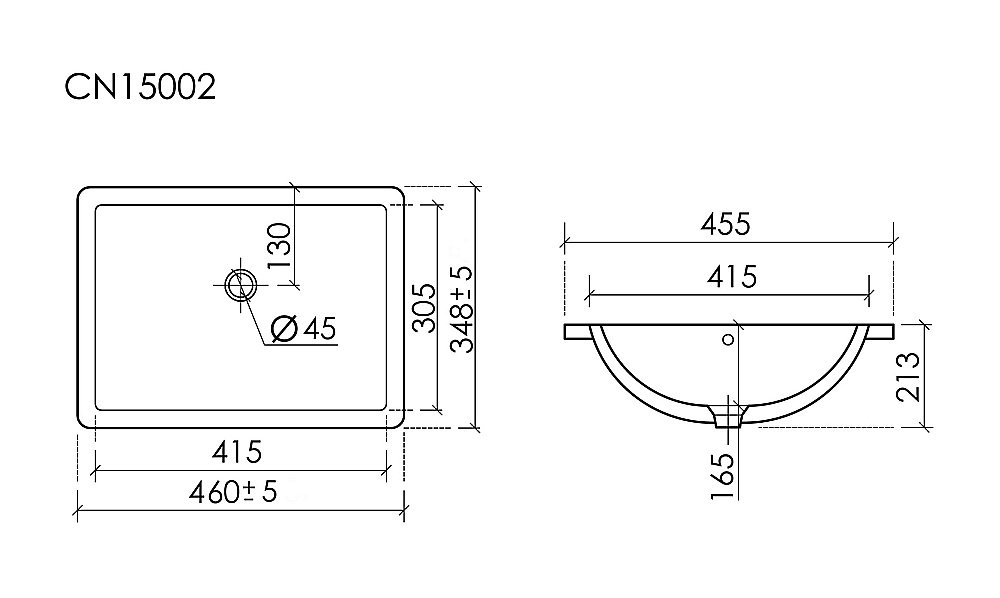 Раковина Ceramica Nova Era CN15002 белая купить в интернет-магазине Sanbest
