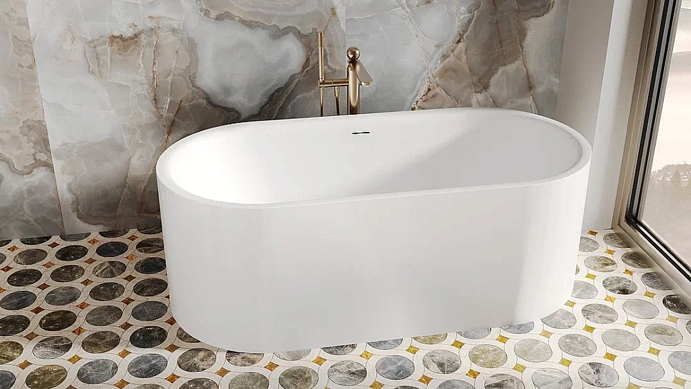 Ванна Salini PERLA S-sense 1049101G 170x80 белая купить в интернет-магазине Sanbest