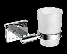 Стакан для зубных щеток CeramaLux Gamma 12302 хром купить в интернет-магазине сантехники Sanbest