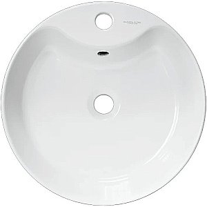 Раковина Sanita Luxe Best Shelf 43 WB.CT/Best/43-C.Shelf/WHT белая купить в интернет-магазине Sanbest