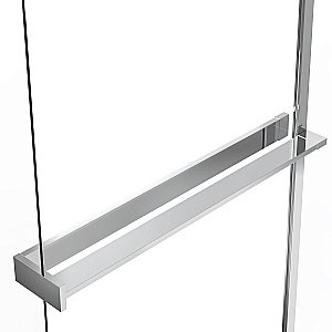 Душевая перегородка Vincea Walk-In VSW-1HR110CL 110x200 профиль хром/стекло прозрачное купить в интернет-магазине Sanbest