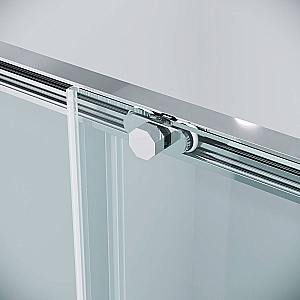 Душевой уголок Grossman Style 130х80 120.K33.05.1380.10.00 стекло прозрачное/профиль хром купить в интернет-магазине Sanbest