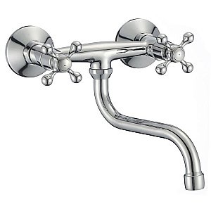 Смеситель для кухни Milardo Duplex DUPSB1M09 хром купить в интернет-магазине сантехники Sanbest