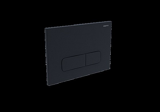 Кнопка для инсталляции Aquatek KDI-0000017 черная матовая купить в интернет-магазине сантехники Sanbest