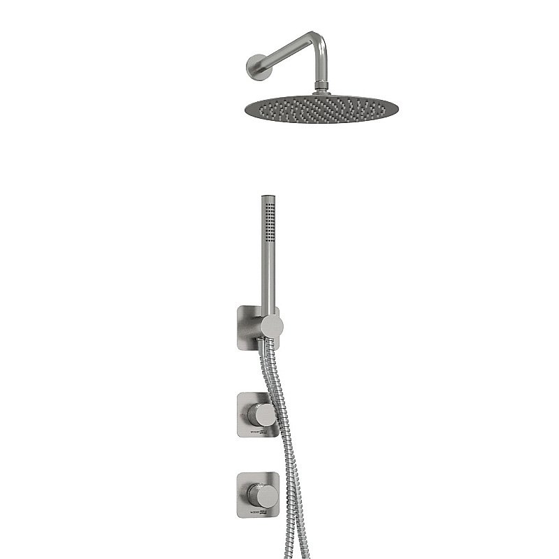 Душевая система WasserKRAFT Spree 1400 SET2829 никель купить в интернет-магазине сантехники Sanbest