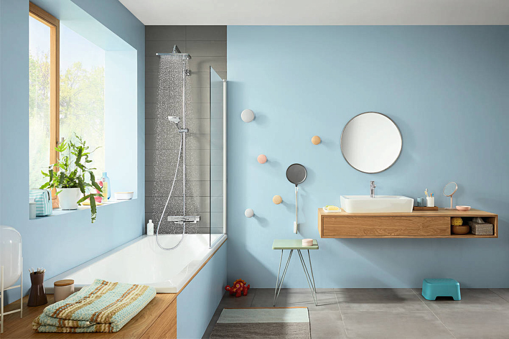 Душевая система Hansgrohe Croma E 27687000 купить в интернет-магазине сантехники Sanbest