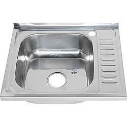 Мойка кухонная с сифоном Melana 178t L (*10) чаша слева купить в интернет-магазине сантехники Sanbest