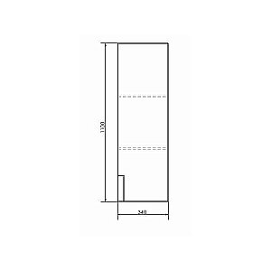 Пенал Comforty Кёльн 35 для ванной в интернет-магазине сантехники Sanbest