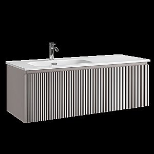Тумба с раковиной Sancos Snob R 1.0 SNR1.0120LSM/SNR1.0120RSM Doha Soft для ванной в интернет-магазине Sanbest