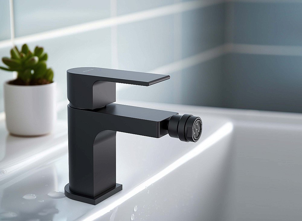 Смеситель для биде Aquatek Лира AQ1418MB черный матовый купить в интернет-магазине сантехники Sanbest