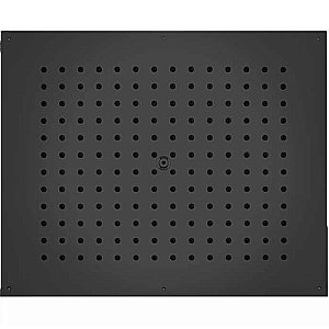 Верхний душ Bossini Dream Rectangular H38391.073 черный купить в интернет-магазине сантехники Sanbest